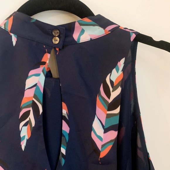 Allie Tank, Custom Feather Print - Picture 8 of 8